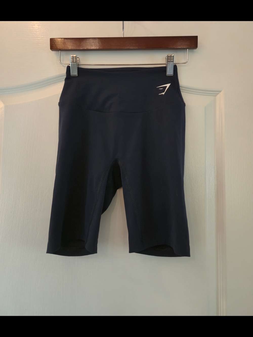 Gymshark Deep Navy High-Waist Bike Shorts
